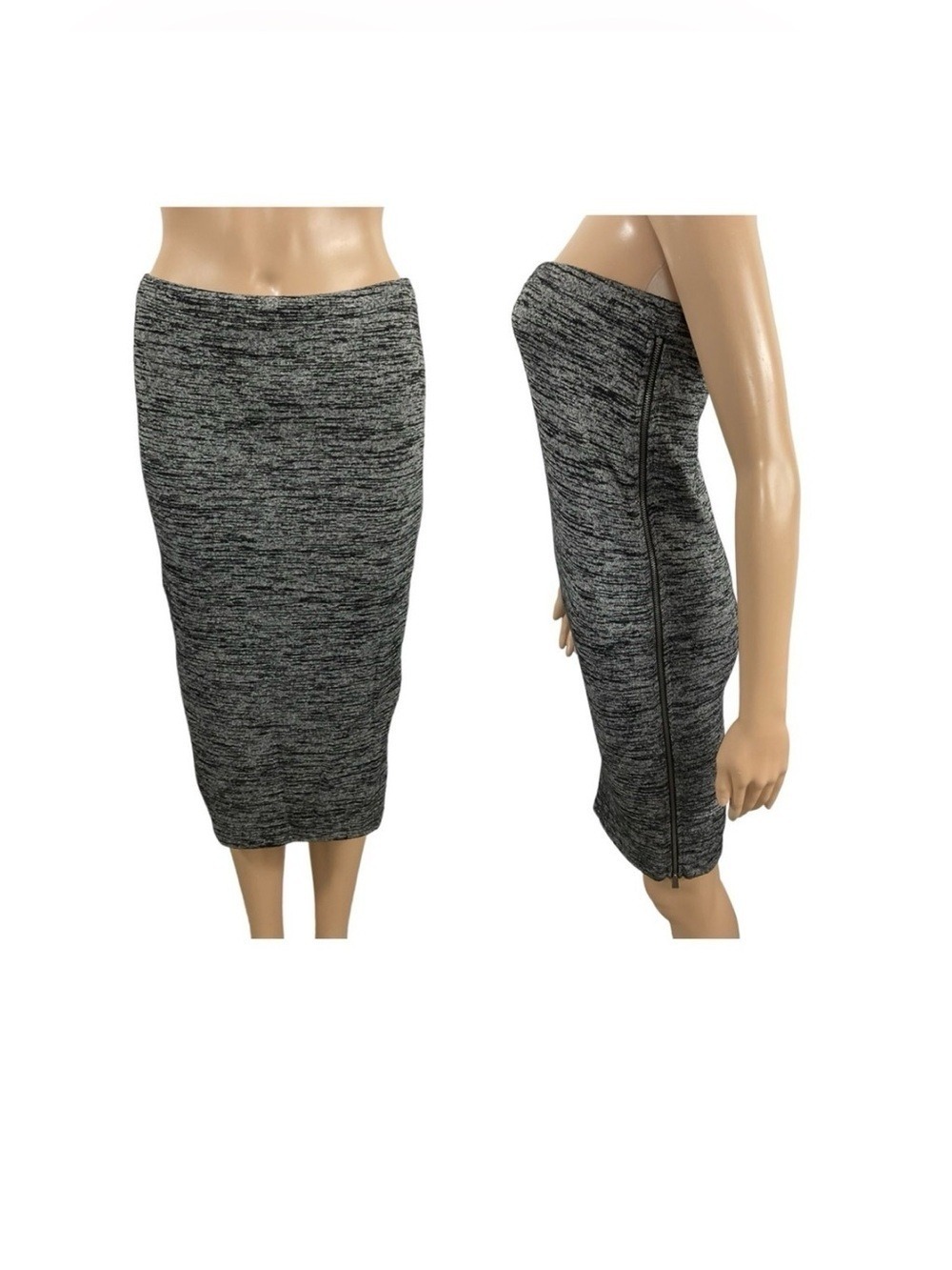 Express Stretch Long Skirt ( or Tube Dress ) zippers up both sides size Small